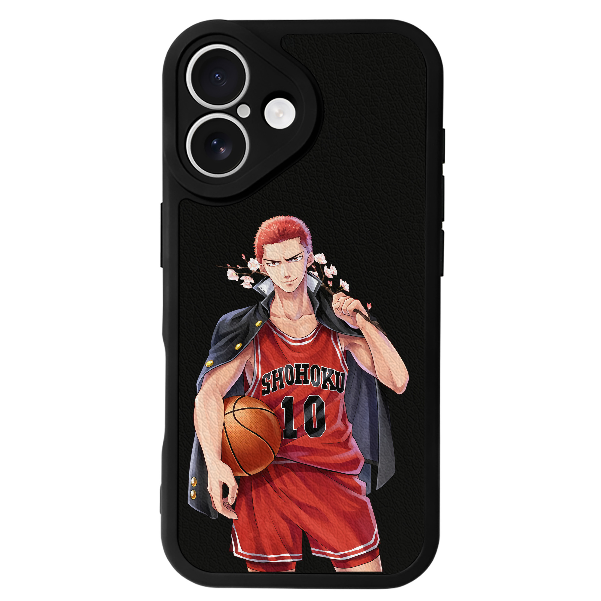 （画像用） SLAM DUNK／スラムダンク 【iPhone 16シリーズ対応】シリコンスマホケース（レザー調） 材質：シリコン